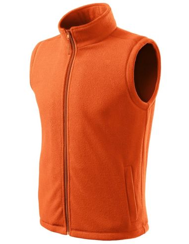 Fleece vesta unisex Next 518 oranžová