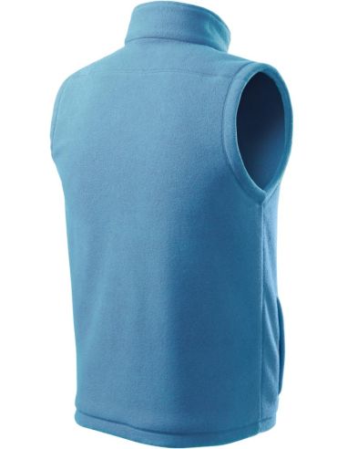 Fleece vesta unisex Next 518 svetlomodrá