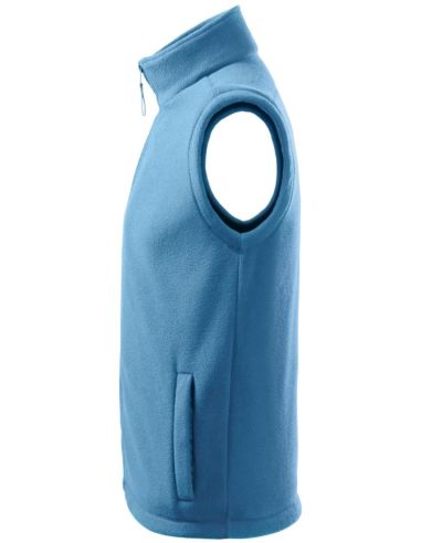 Fleece vesta unisex Next 518 svetlomodrá