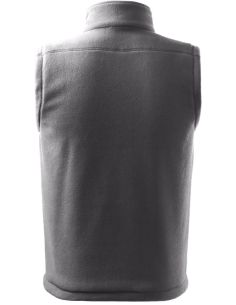 Fleece vesta unisex Next 518 oceľovo sivá 2