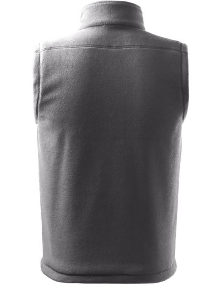 Fleece vesta unisex Next 518 oceľovo sivá