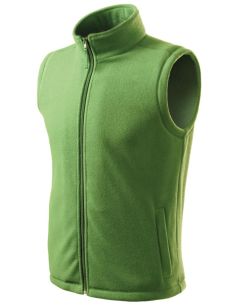 Fleece vesta unisex Next 518 hrášková zelená