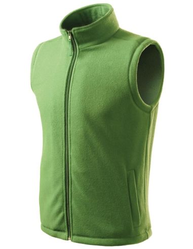 Fleece vesta unisex Next 518 hrášková zelená