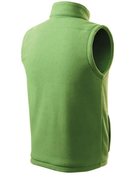 Fleece vesta unisex Next 518 hrášková zelená