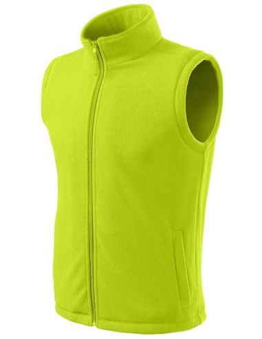 Fleece vesta unisex Next 518 limetková