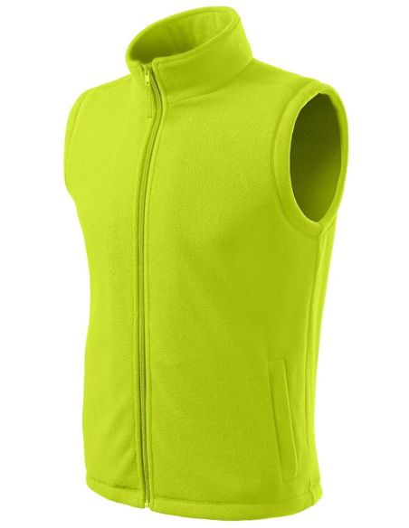 Fleece vesta unisex Next 518 limetková