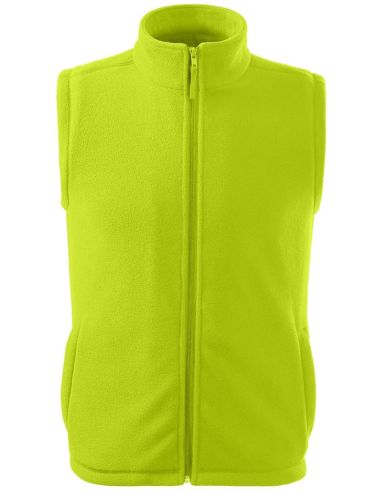 Fleece vesta unisex Next 518 limetková