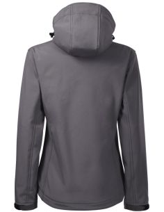 Softshellová bunda dámska Performance 521 oceľovo sivá 2