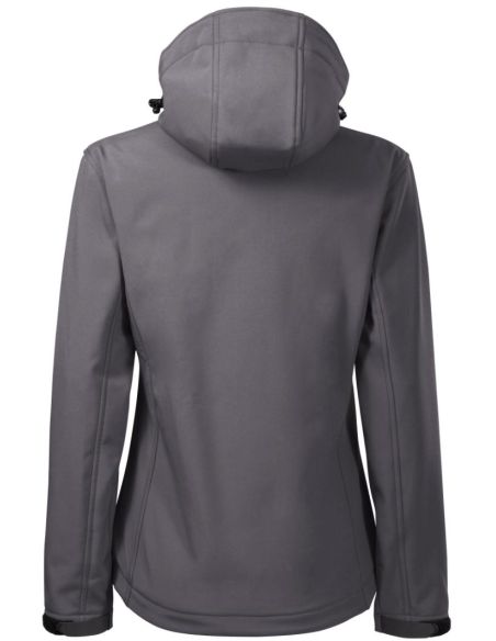 Softshellová bunda dámska Performance 521 oceľovo sivá