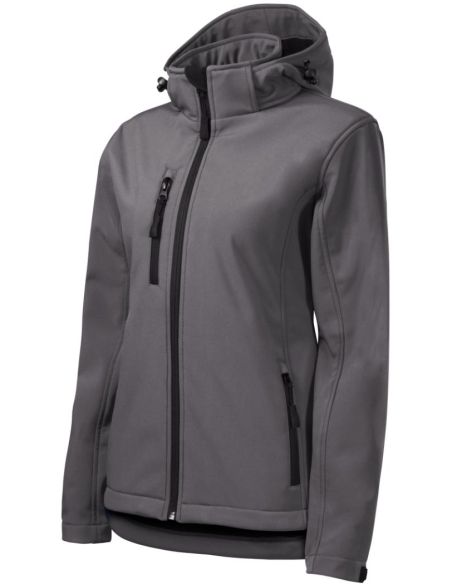 Softshellová bunda dámska Performance 521 oceľovo sivá