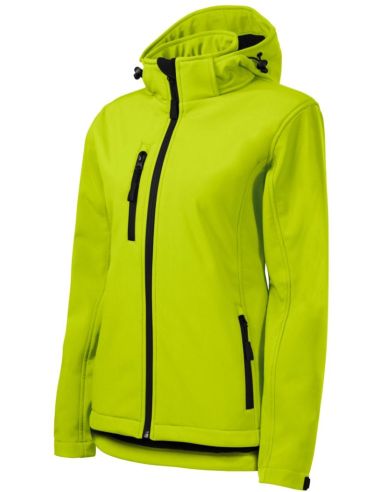 Softshellová bunda dámska Performance 521 limetková