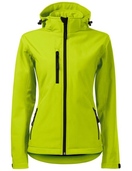 Softshellová bunda dámska Performance 521 limetková