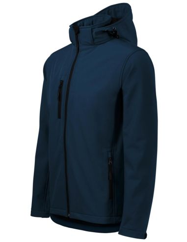 Softshellová bunda pánska Performance 522 tmavomodrá