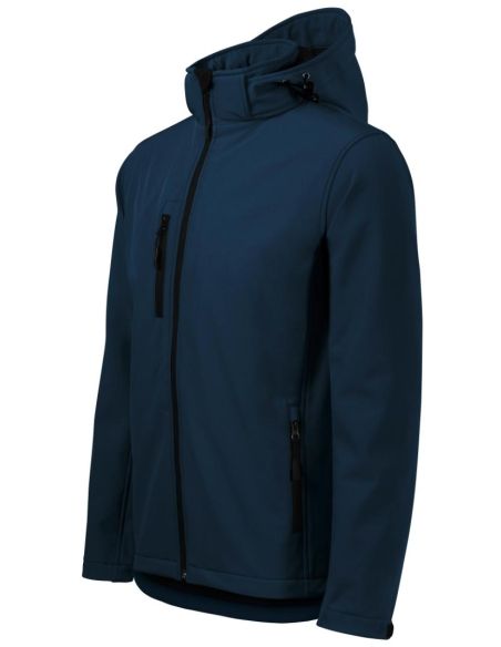 Softshellová bunda pánska Performance 522 tmavomodrá