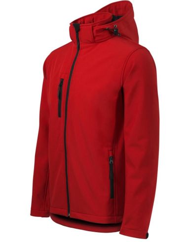Softshellová bunda pánska Performance 522 červená