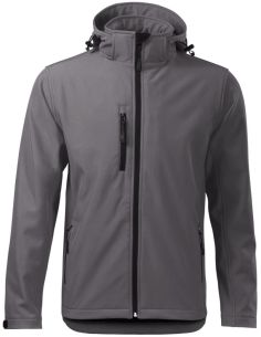Softshellová bunda pánska Performance 522 oceľovo sivá