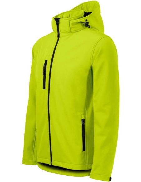 Softshellová bunda pánska Performance 522 limetková