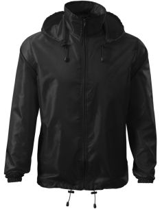 Vetrovka unisex Windy 524 čierna 2
