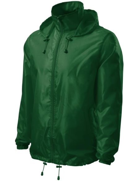 Vetrovka unisex Windy 524 fľaškovozelená