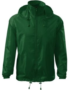 Vetrovka unisex Windy 524 fľaškovozelená 2