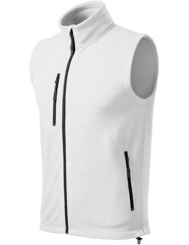 Fleece vesta unisex Exit 525 biela