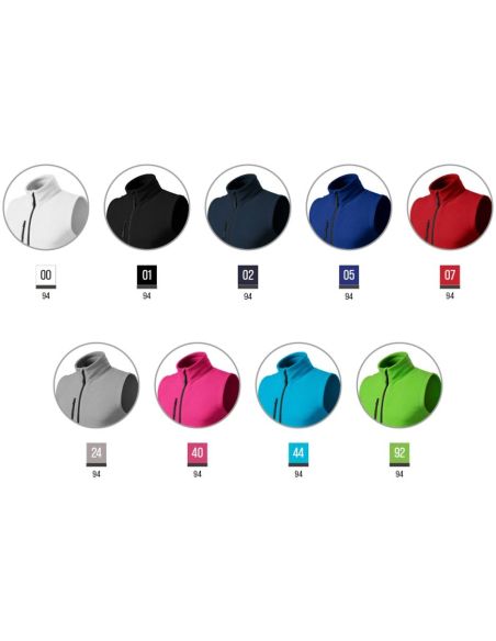 Fleece vesta unisex Exit 525 biela