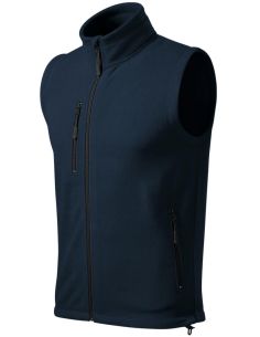 Fleece vesta unisex Exit 525 tmavomodrá