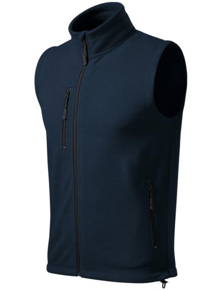 Fleece vesta unisex Exit 525 tmavomodrá
