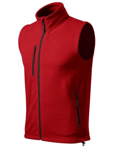 Fleece vesta unisex Exit 525 červená