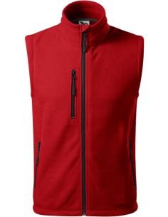 Fleece vesta unisex Exit 525 červená 2