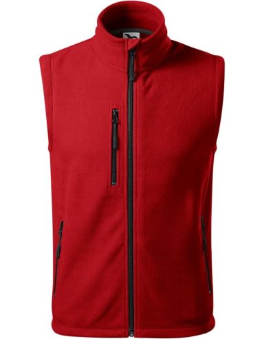 Fleece vesta unisex Exit 525 červená