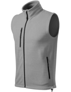 Fleece vesta unisex Exit 525 svetlo sivá