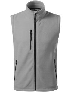 Fleece vesta unisex Exit 525 svetlo sivá 2