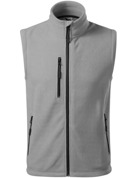 Fleece vesta unisex Exit 525 svetlo sivá