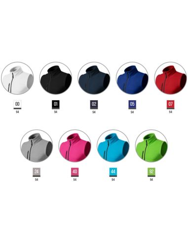 Fleece vesta unisex Exit 525 svetlo sivá