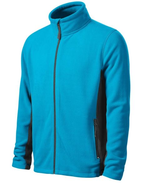 Fleece pánsky Frosty 527 tyrkysová
