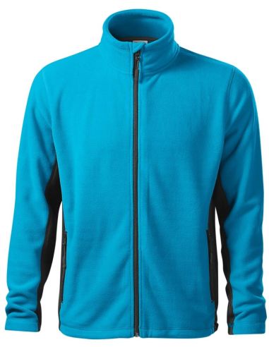 Fleece pánsky Frosty 527 tyrkysová