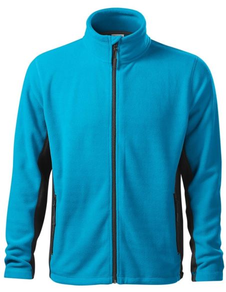Fleece pánsky Frosty 527 tyrkysová