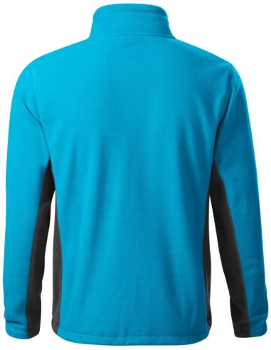 Fleece pánsky Frosty 527 tyrkysová