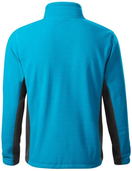Fleece pánsky Frosty 527 tyrkysová