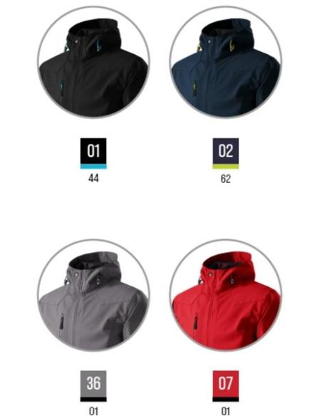 Softshellová bunda pánska Nano 531 čierna