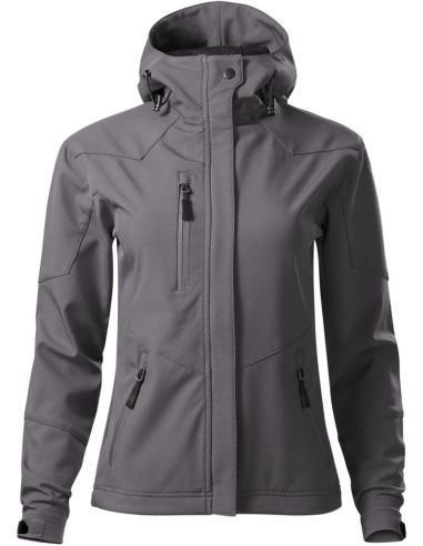 Softshellová bunda dámska Nano 532 oceľovo sivá