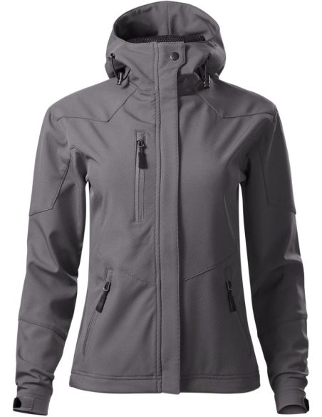 Softshellová bunda dámska Nano 532 oceľovo sivá