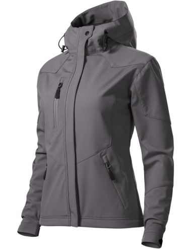 Softshellová bunda dámska Nano 532 oceľovo sivá