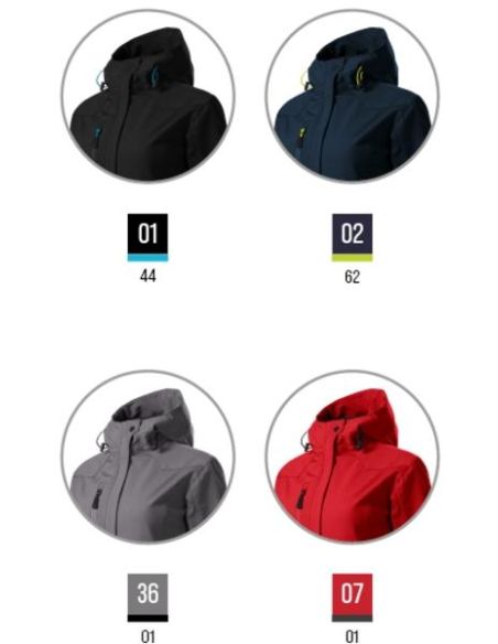 Softshellová bunda dámska Nano 532 oceľovo sivá