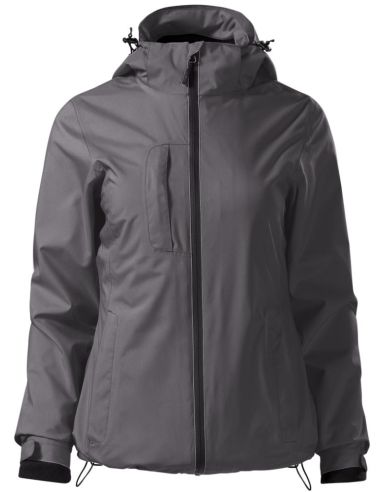 Bunda dámska Pacific 3 in 1 534 oceľovo sivá