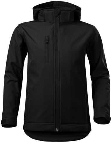 Softshellová bunda detská Performance 535 čierna
