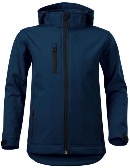 Softshellová bunda detská Performance 535 tmavomodrá