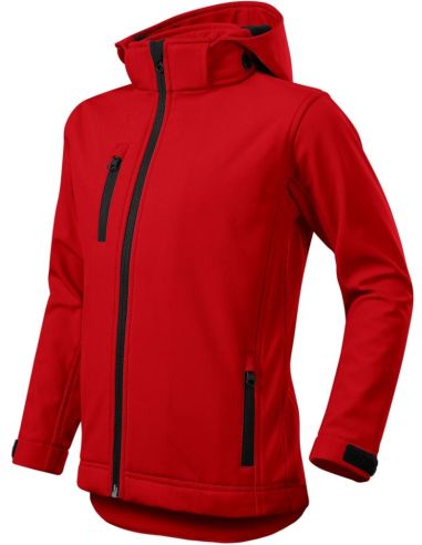 Softshellová bunda detská Performance 535 červená