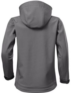 Softshellová bunda detská Performance 535 oceľovo sivá 2